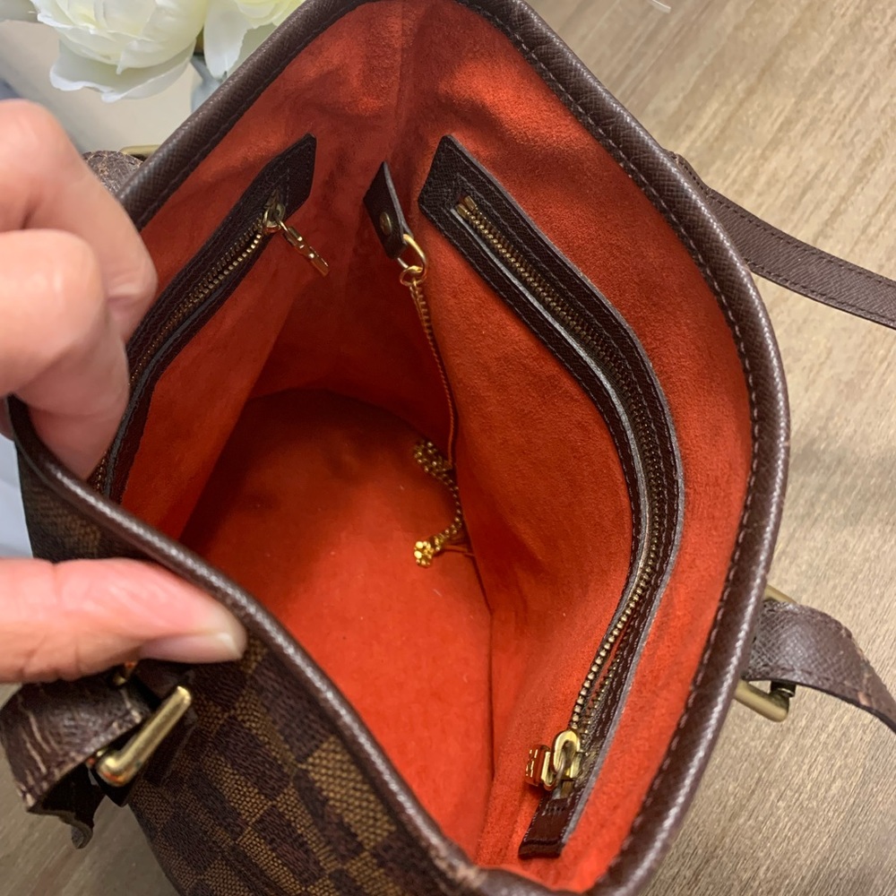 Authentic Louis Vuitton Damier Ebene Marais PM - Picture 11 of 16
